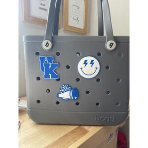Lot of 3 Slightly Imperfect University of Kentucky Bogg Bag Charms